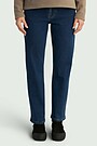Straight fit jeans with elastane 2 | BLUE | Audimas