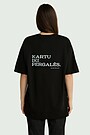 Unisex short-sleeve cotton T-shirt "Together till Victory" 1 | BLACK | Audimas
