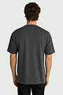 Unisex short-sleeve cotton T-shirt "Sunflower" 4 | DARK GREY | Audimas