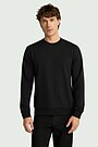 Men's cotton sweatshirt "Together to Victory" 2 | BLACK | Audimas