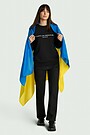 Women's cotton sweatshirt "Till Victory" 1 | BLACK | Audimas