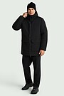 Jacket with synthetic „Thermore” insulation and membrane 3 | BLACK | Audimas