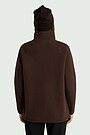 Sherpa fleece full-zip jacket 4 | BROWN | Audimas