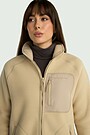 Sherpa fleece full-zip jacket 3 | GREY | Audimas