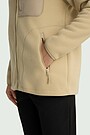 Sherpa fleece full-zip jacket 4 | GREY | Audimas