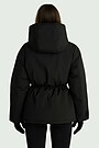 Pūkinė striukė 4 | BLACK | Audimas