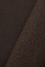 Oversized cotton fleece sweatshirt 4 | BROWN | Audimas