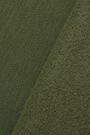 Oversized cotton fleece sweatshirt 4 | Green | Audimas
