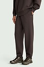 Cotton fleece sweatpants 2 | BROWN | Audimas