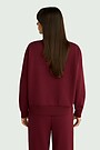 Cotton fleece sweatshirt 2 | RED | Audimas