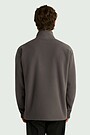 Full-zip fleece sweatshirt 2 | GREY | Audimas