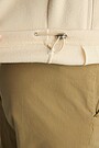 Half closure fleece sweatshirt 5 | Cream | Audimas