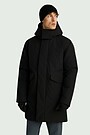 Coat with synthetic “Thermore” insulation 2 | BLACK | Audimas