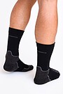 Merino wool and FibreHeat fibers socks 2 | BLACK | Audimas