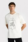 National collection oversized T-shirt 2 | Cream | Audimas