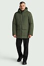 Jacket with synthetic „Thermore” insulation and membrane 2 | GREEN | Audimas