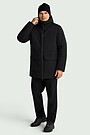 Jacket with synthetic „Thermore” insulation and membrane 2 | BLACK | Audimas