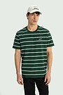 National collection striped T-shirt 2 | GREEN | Audimas