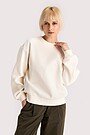 National collection pique sweatshirt 2 | Cream | Audimas