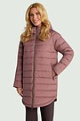 Short light down coat 2 | PINK | Audimas