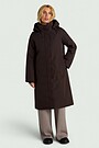 Coat with membrane and  synthetic insulation 2 | BROWN | Audimas