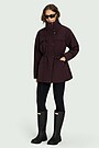 Oversized Softshell jacket 2 | PURPLE | Audimas