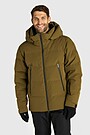 Universal down ski jacket with membrane 2 | GREEN | Audimas