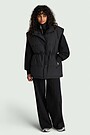 Oversized down vest 2 | BLACK | Audimas