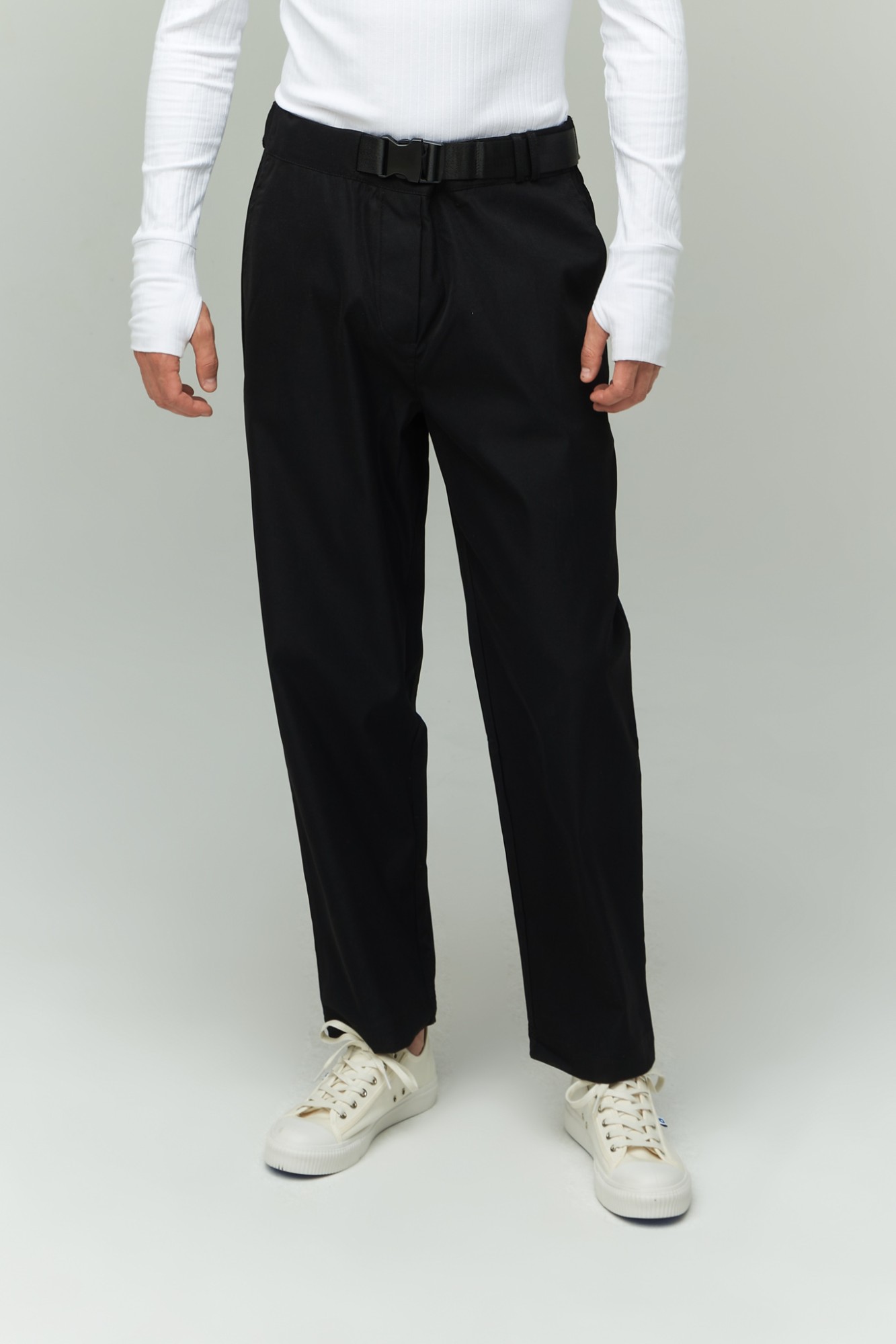 Tapered loose fit pants | Audimas
