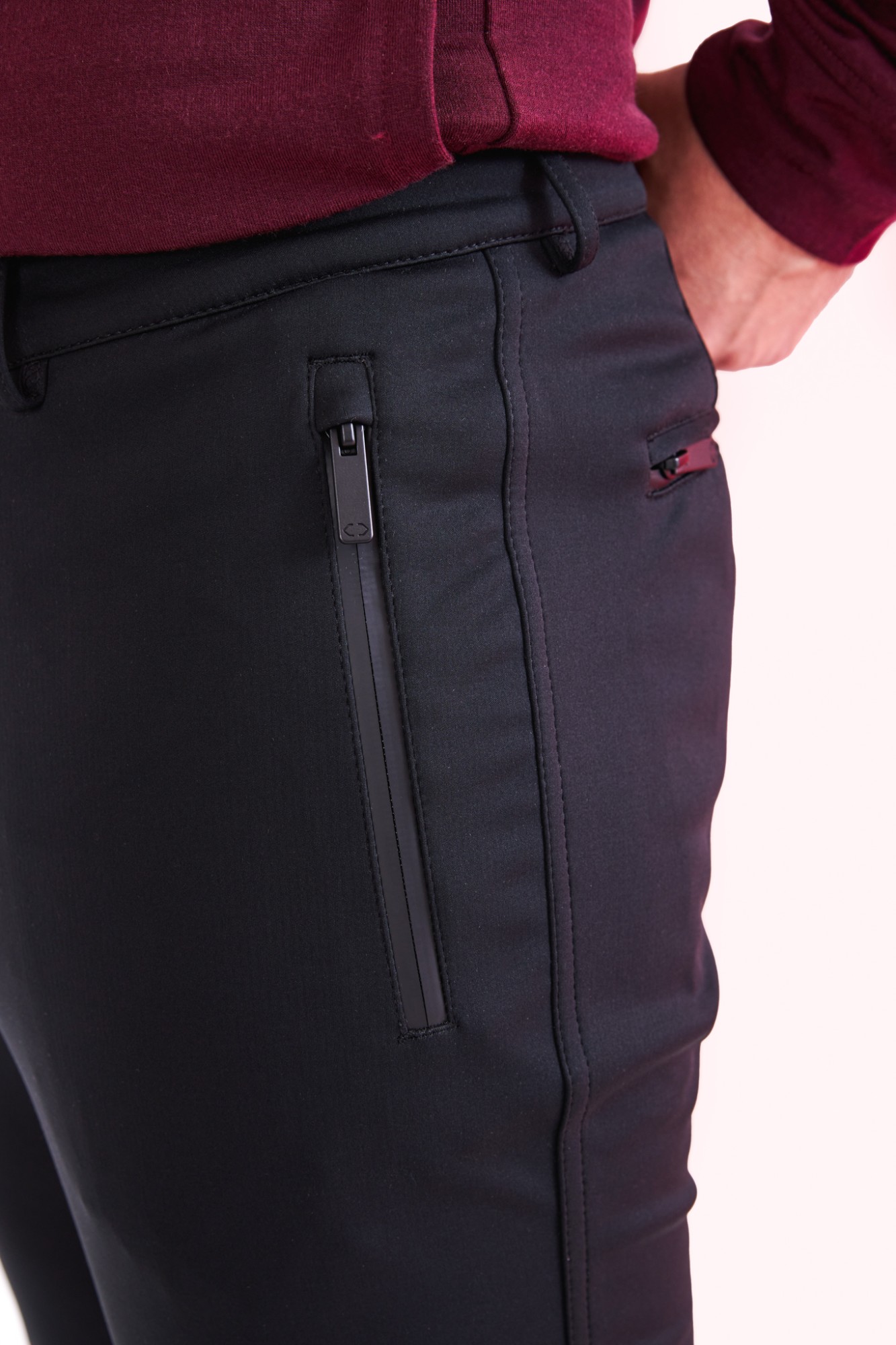 Stretch fabric pants Audimas