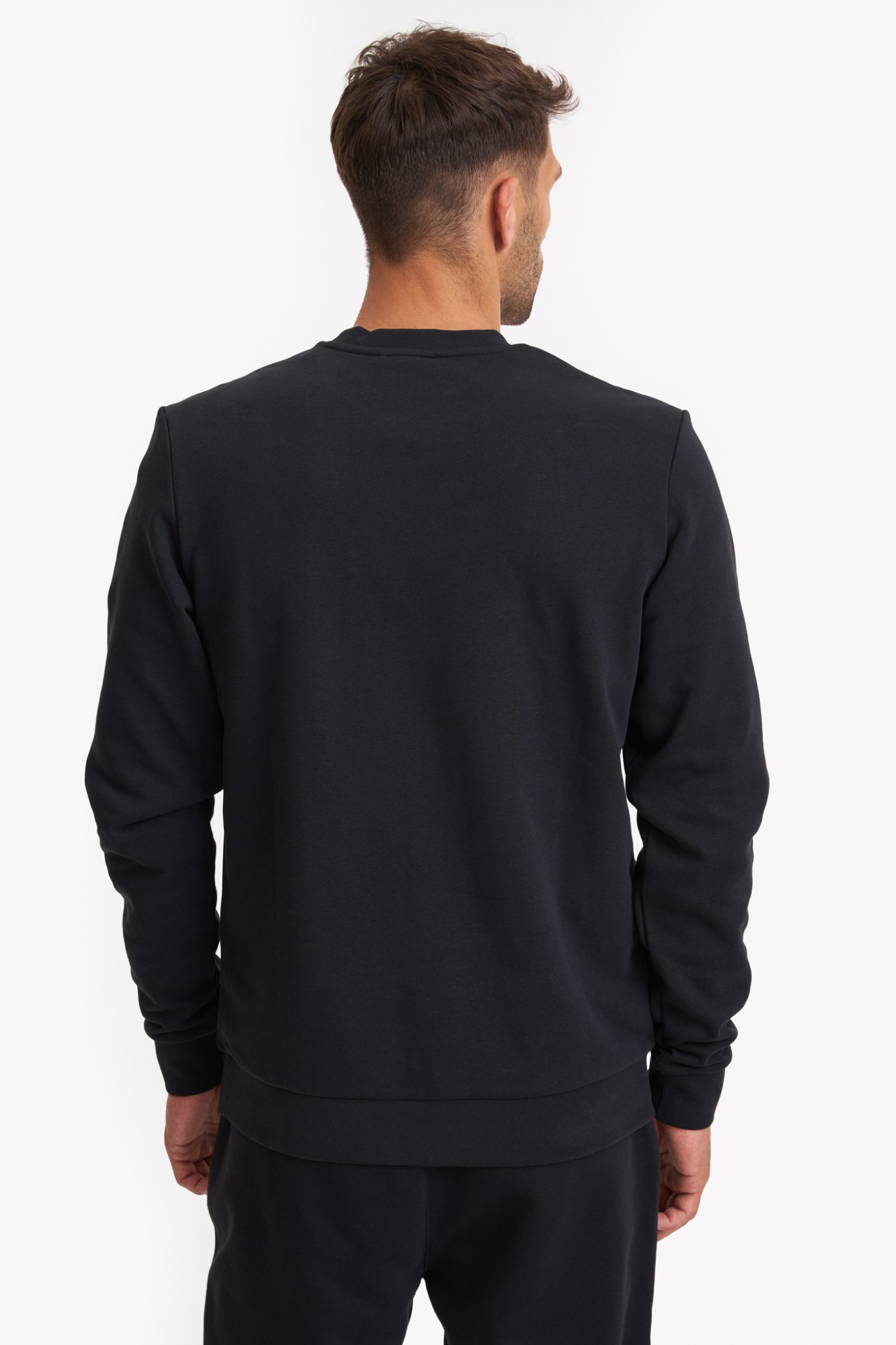 Organic French Terry Hooded Sweatshirt-Mix Grey main image 0