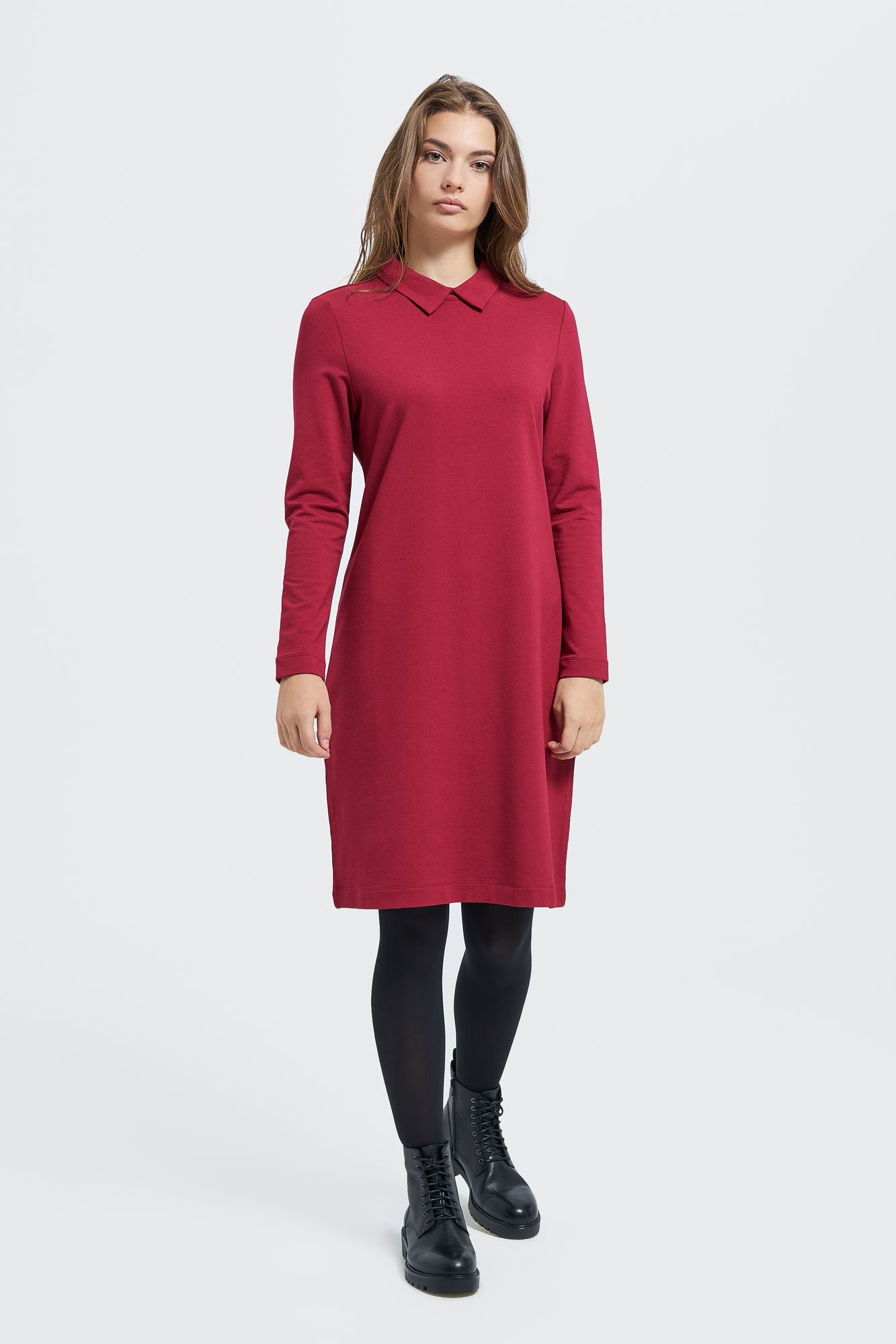 Modalcotton terry midi dress Audimas